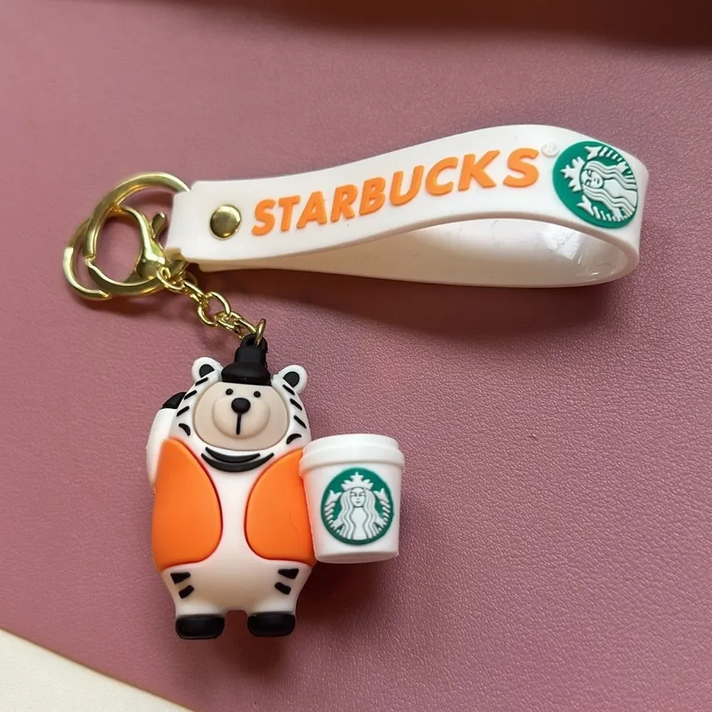 Starbucks Bearista Zebra Asia Release Keychain